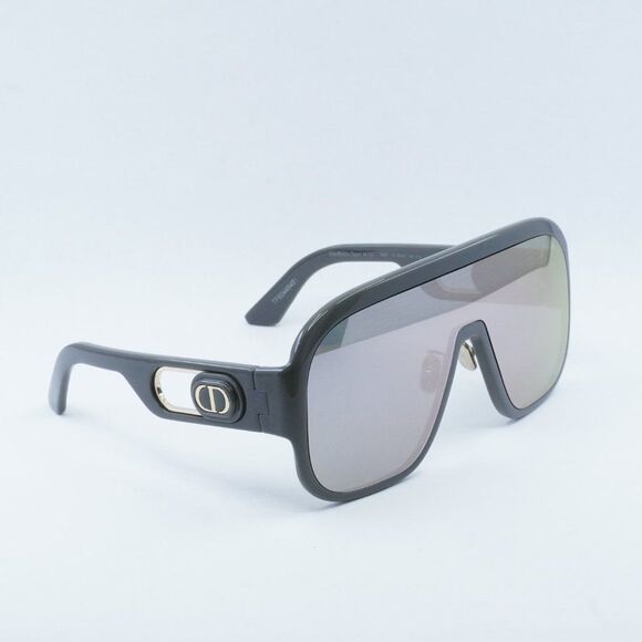 NEW DIOR DIORBOBBYSPORT M1U 45A7 GREY/SILVER MIRROR SUNGLASSES - Picture 10 of 12